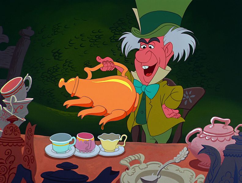 Halcyon Days: Welcome to a Mad Hatter's Tea Party - Alice In Wonderland 1951 Tea Party